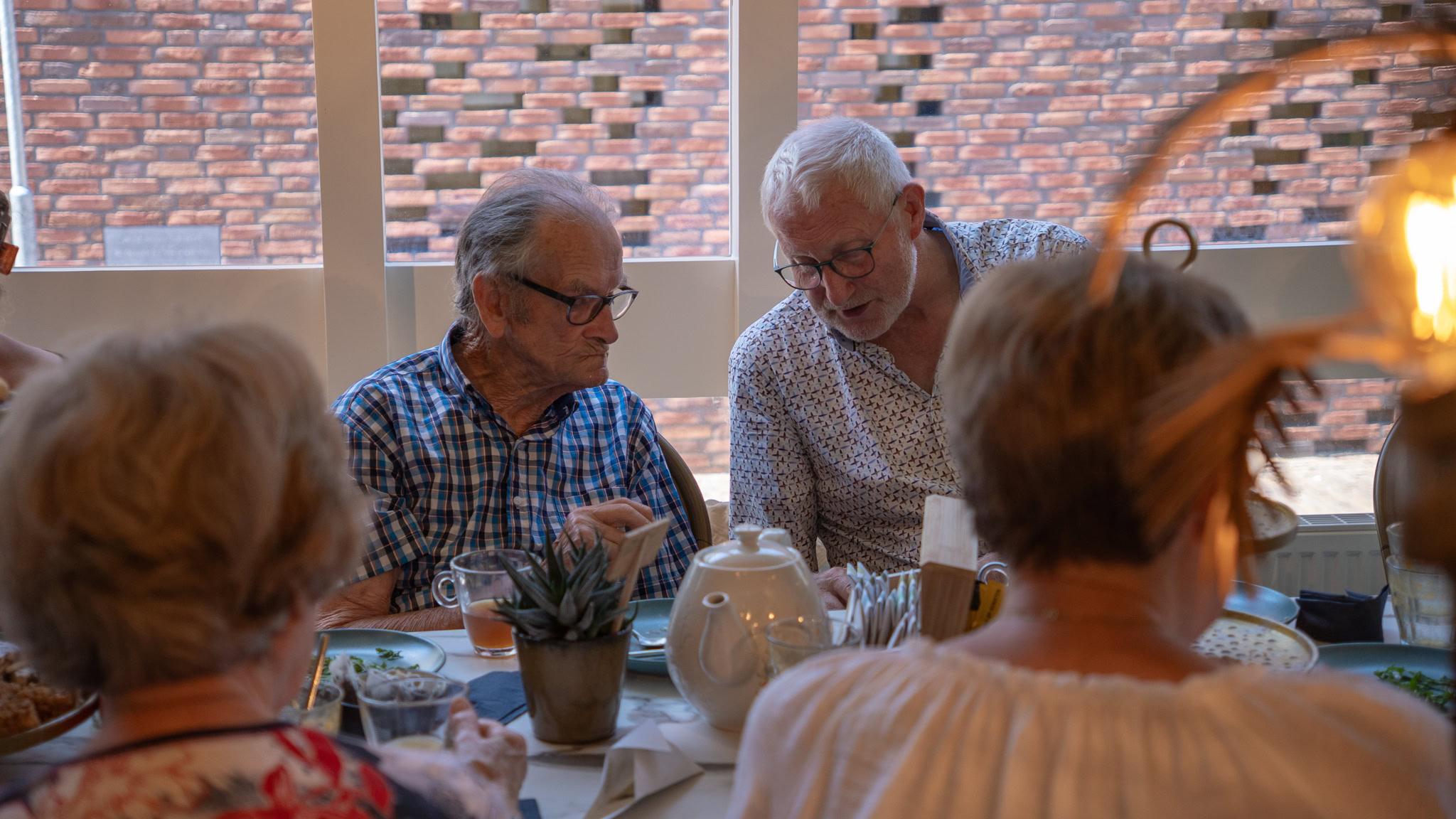 De mannen van de groep